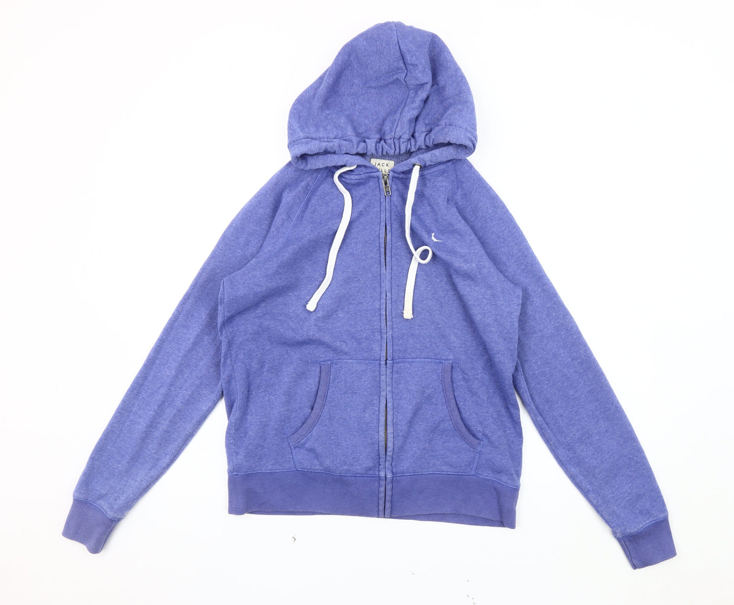 Jack Wills Women's Blue Mid-Length Basic Jacket Size 12