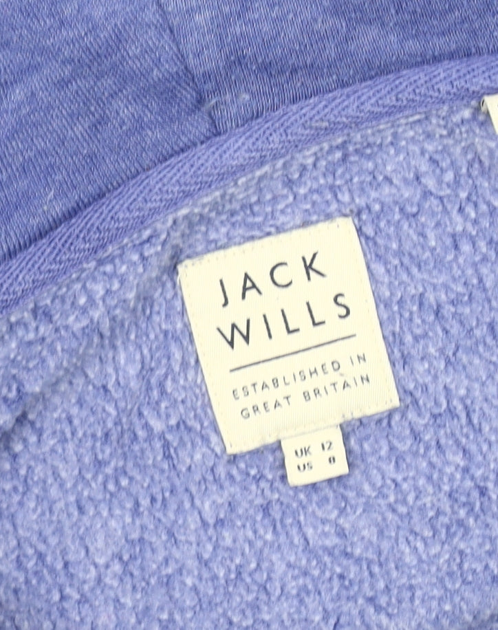 Jack Wills Women's Blue Mid-Length Basic Jacket Size 12