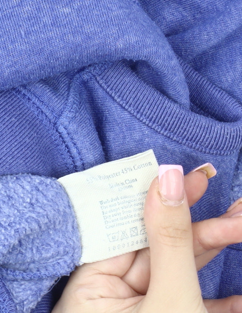 Jack Wills Women's Blue Mid-Length Basic Jacket Size 12