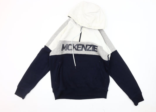 McKenzie Men's Multicoloured Pullover Hoodie M