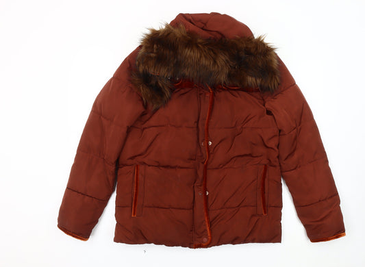 Falmer Heritage Brown Puffer Jacket Women’s Size 12