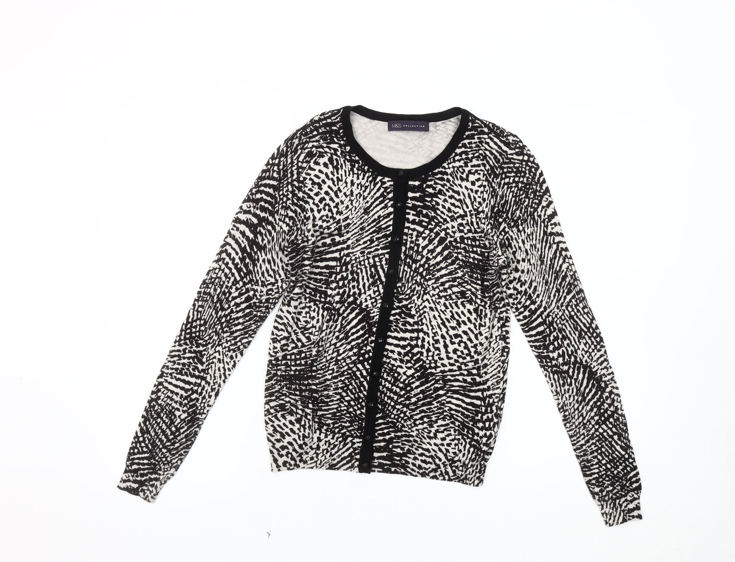 Marks and Spencer Women's Black Cardigan Size 8