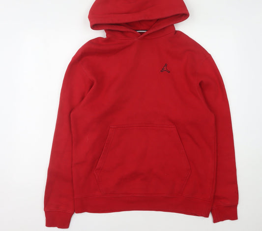 Jordan Men's Red Hoodie Medium Pullover Sportswear