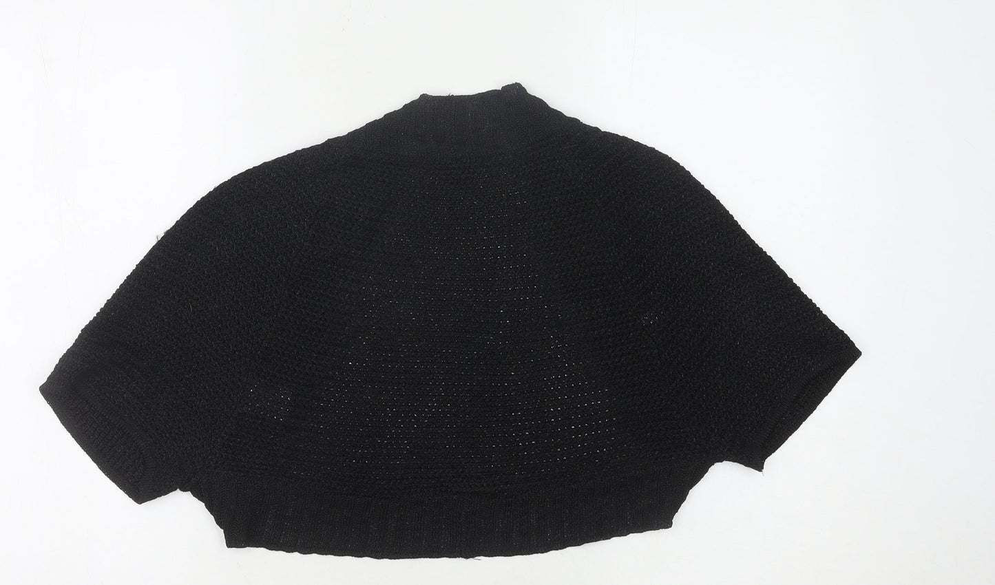 Next Women's Black Chunky-Knit Shrug XL