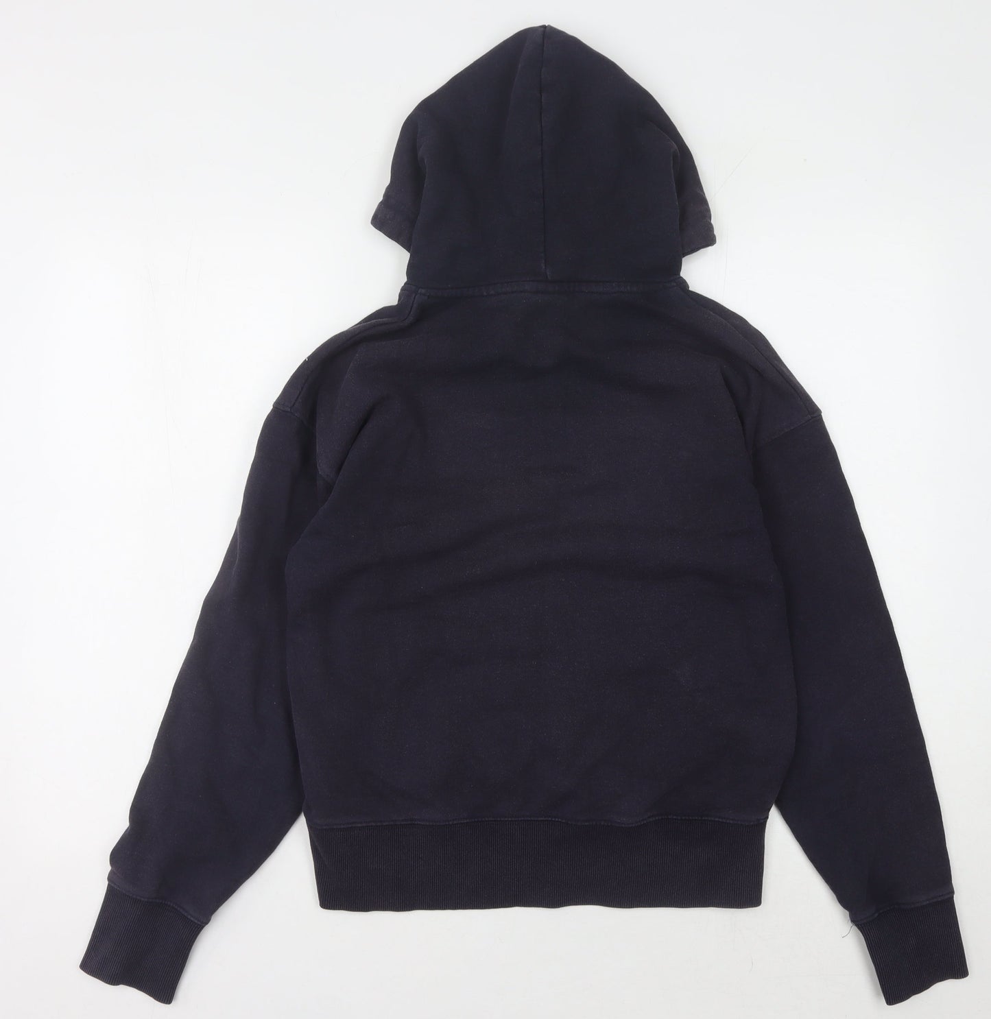 Superdry Women's Navy Hoodie Size 12