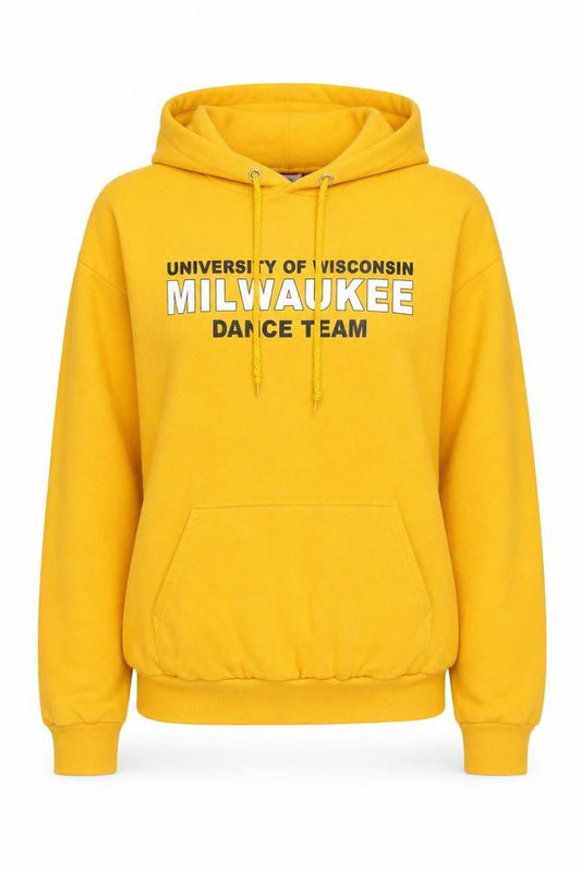 Unisex Adults UK S Regular Champion Yellow Pullover Hoodie