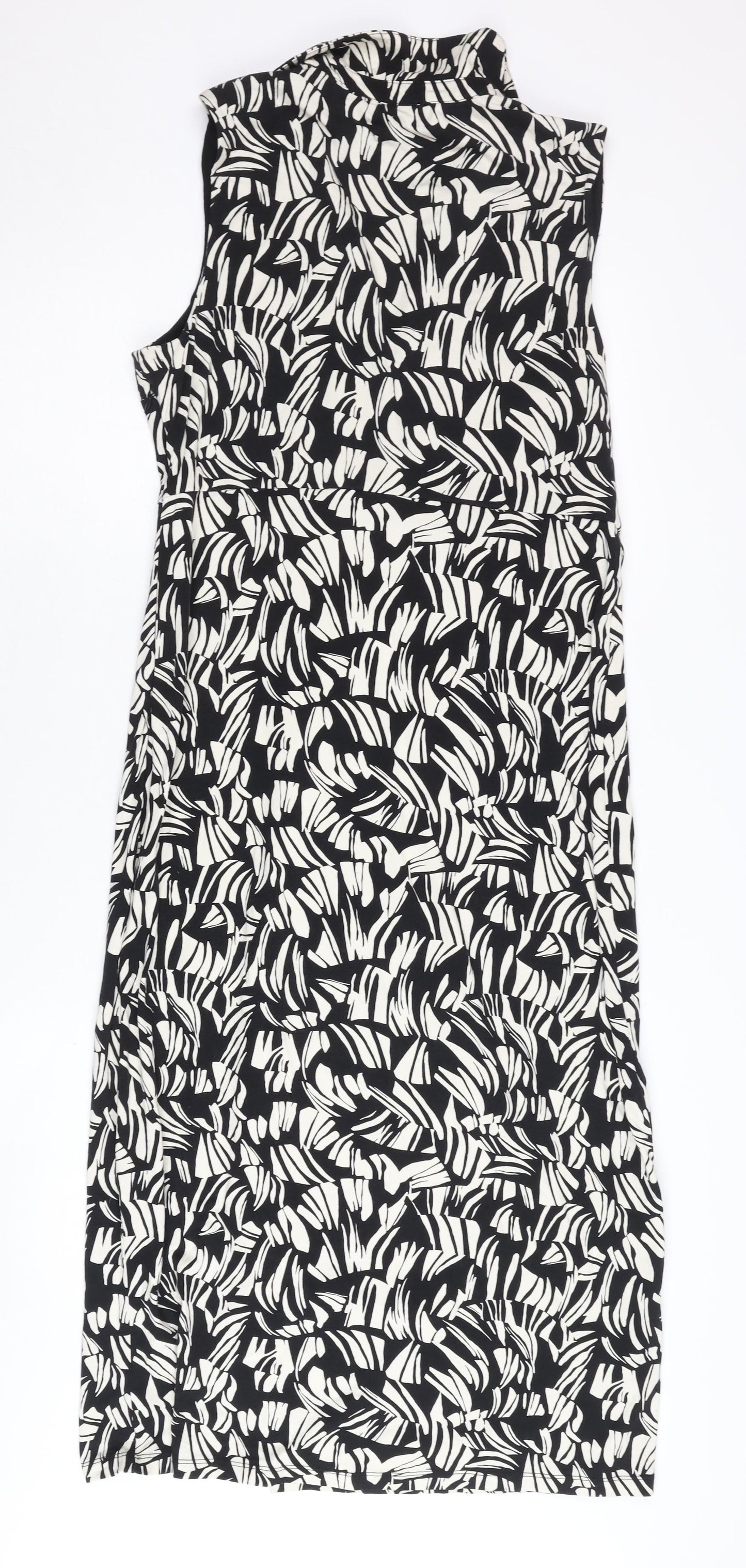 Hobbs Women's Multicoloured Sleeveless Dress Size 14