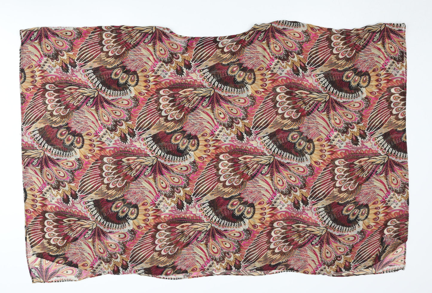 Susan Graver Women's XS Multicoloured Paisley Blouse