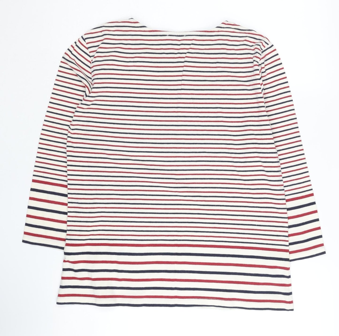 Warehouse Women Multicoloured Striped Top Size 10