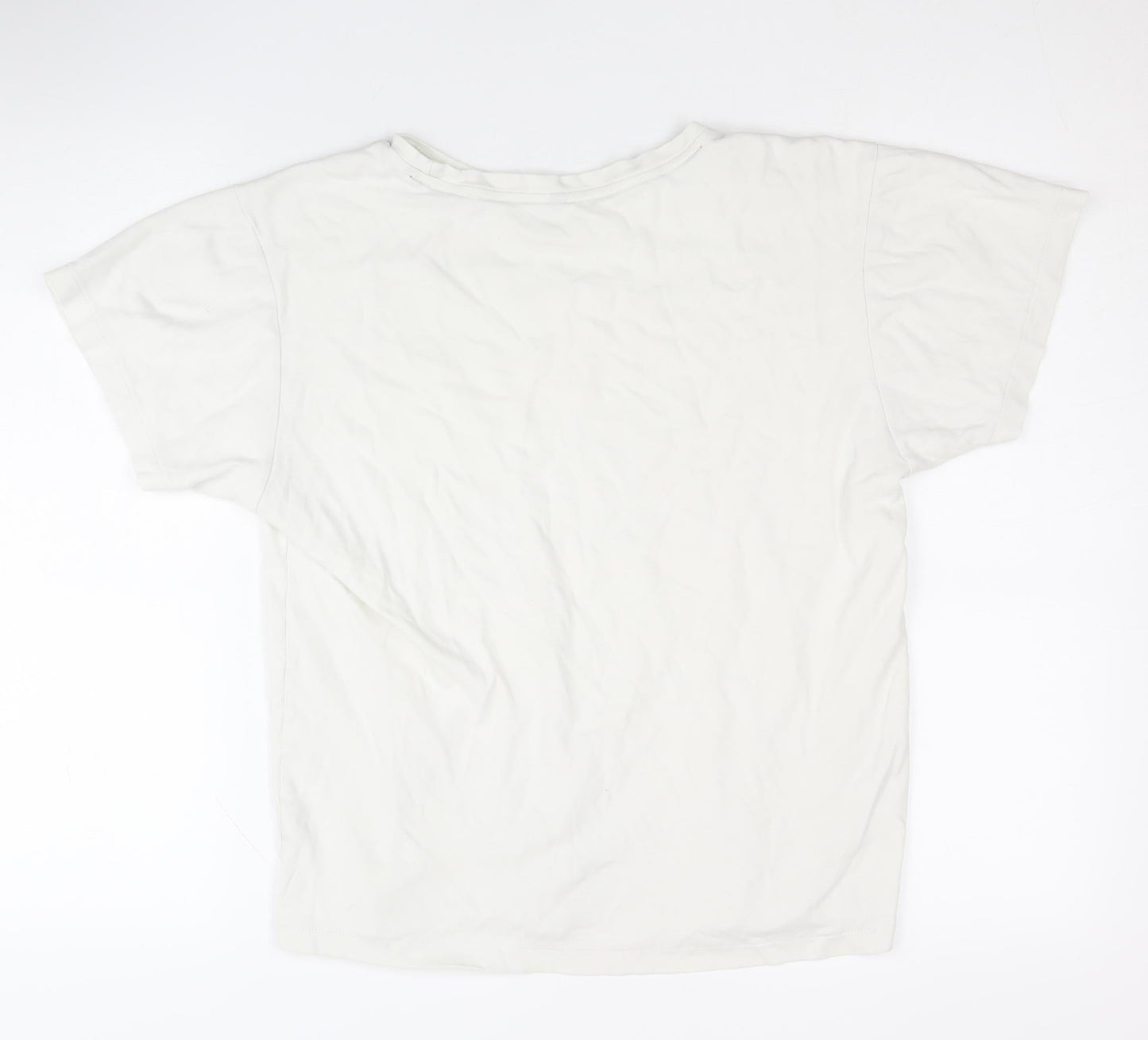 Champion Unisex White T-Shirt, Large, Casual Basic Wear