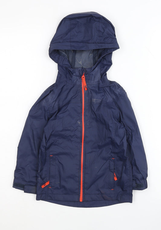 Mountain Warehouse Boys Blue Rain Coat 2-3 Years