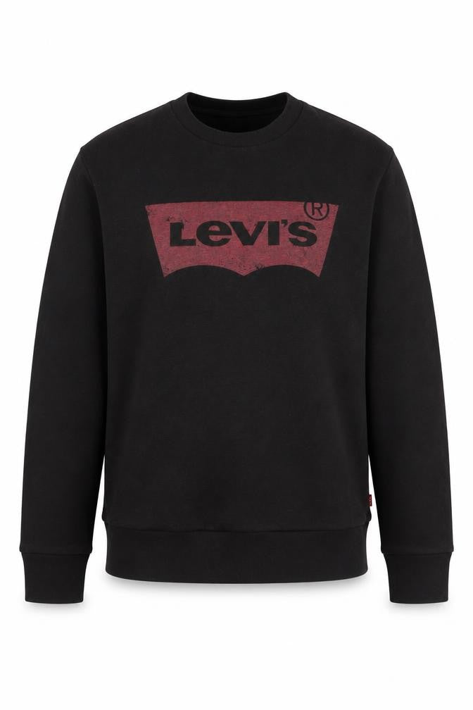 Mens UK S Regular Levi's Black Pullover Sweatshirt