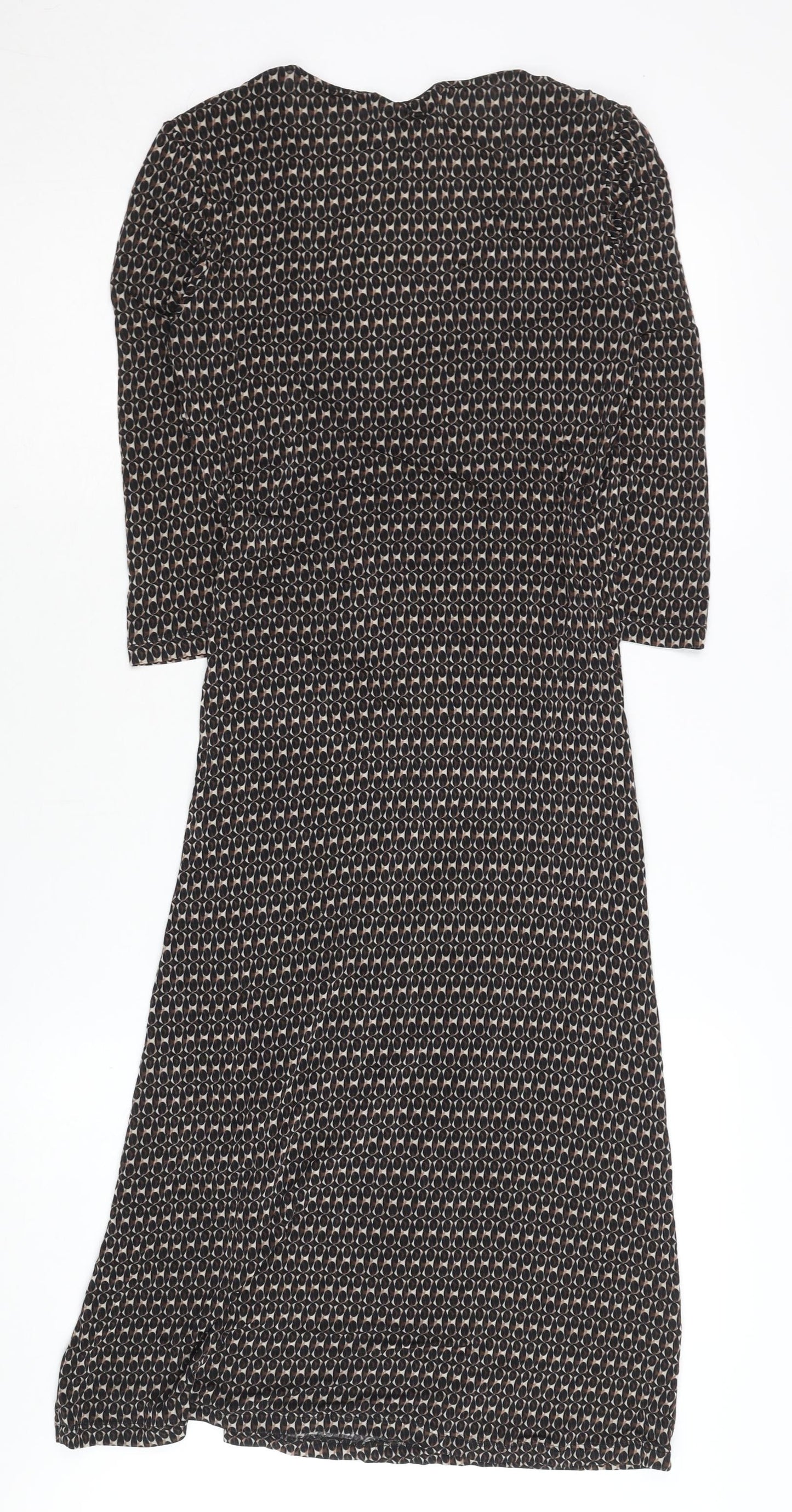 Marks and Spencer Women's Black Wrap Dress Size 10