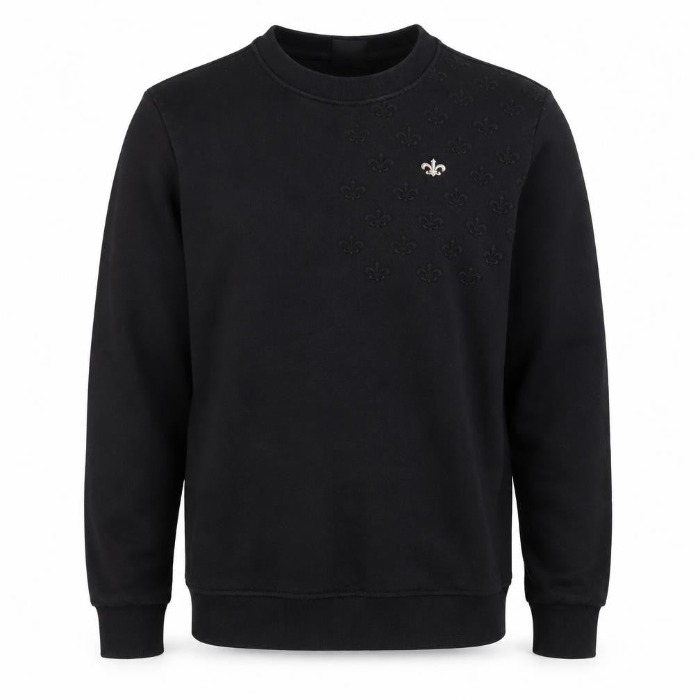 Montfleuri Mens Black S Pullover Sweatshirt