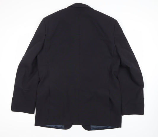 Greenwoods Men's Blue 42 Suit Jacket, Elegant Formal Wear