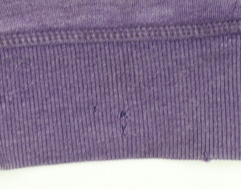 Superdry Women's Purple Full Zip Hoodie - Medium