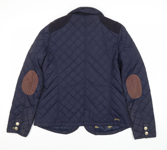 Joules Women's Navy Quilted Jacket M Casual