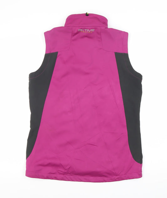 TOG 24 Women's Pink Sleeveless Waistcoat Size 10-12