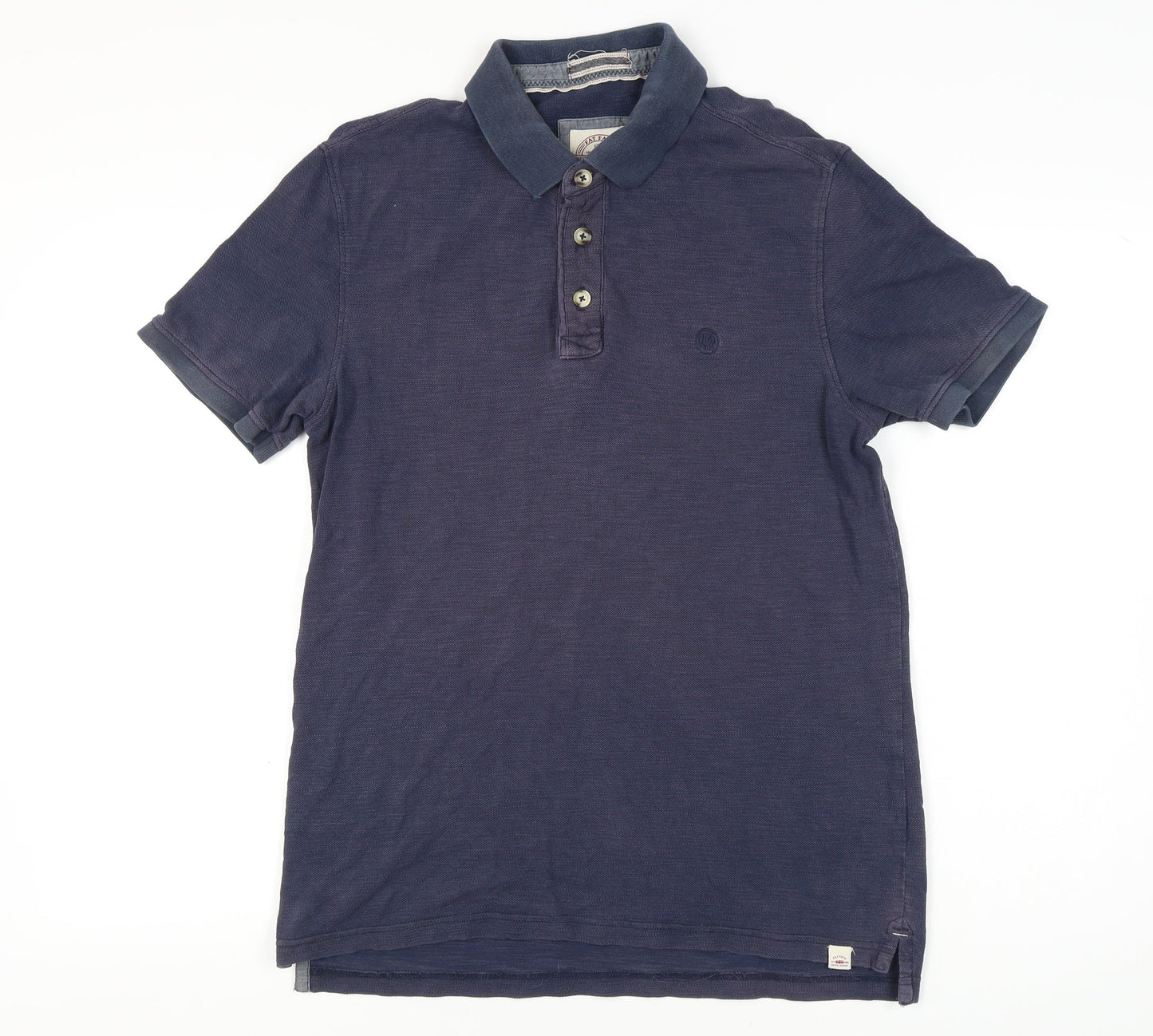 Fat Face Men's Blue Cotton Polo Shirt M