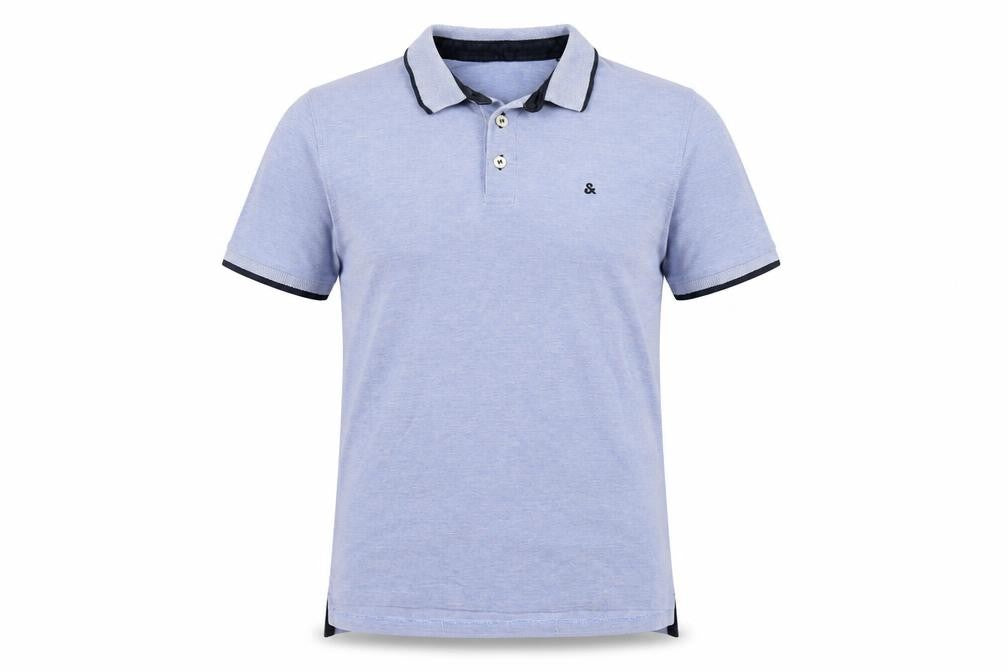Jack & Jones Mens Blue Polo Shirt Size S