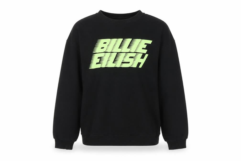 H&M Womens Black XS Pullover Sweatshirt with Logo