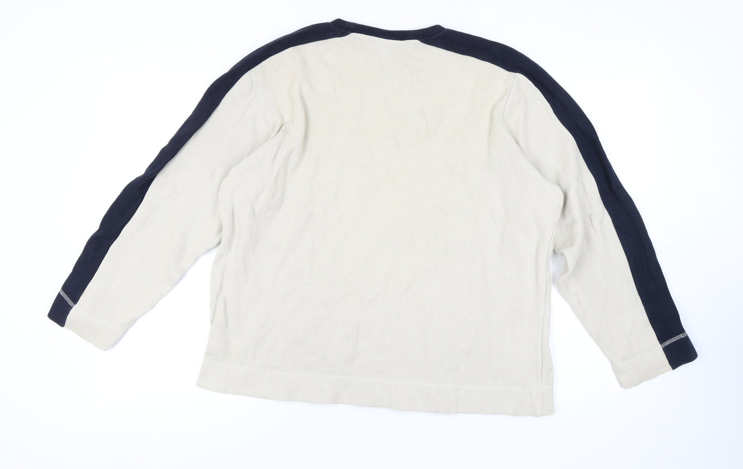 Burton Men's Beige Pullover Sweater L, Long Sleeve
