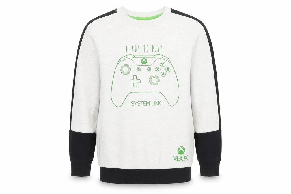 Front view of Xbox boys’ multicoloured sweatshirt 8-9 years pullover
