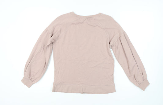 AND/OR Women's Beige Pullover Sweatshirt Size 8