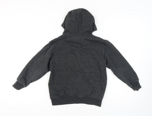 French Connection Boys Grey Pullover Hoodie 9-10 Years