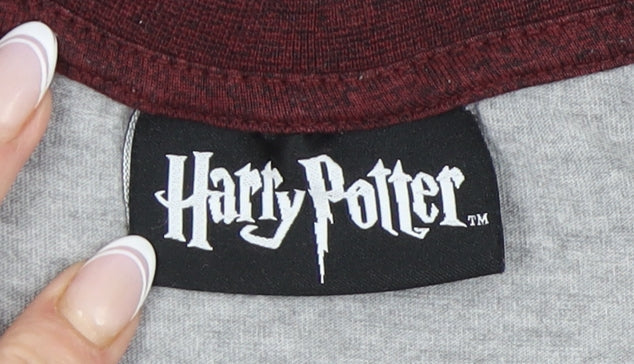Harry Potter Men's Gryffindor T-Shirt Small Grey