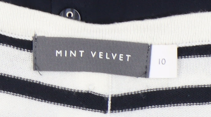 Mint Velvet Womens Multicoloured Striped Cardigan