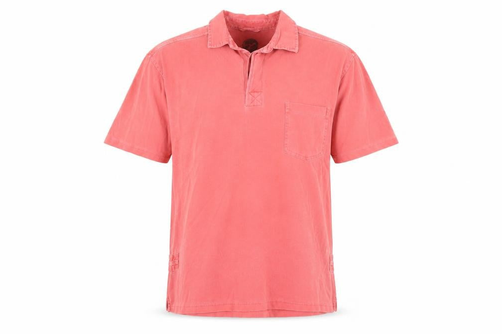 Marks and Spencer Red Short Sleeve Polo for Men