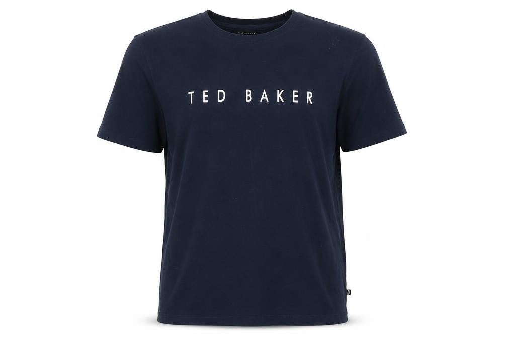 Mens UK Size M Ted Baker Blue  Cotton T-Shirt