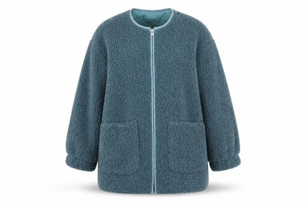 Louche Women's Blue XS Mid-Length Coat
