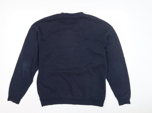 JACK&JONES Men's Blue Pullover Sweatshirt M