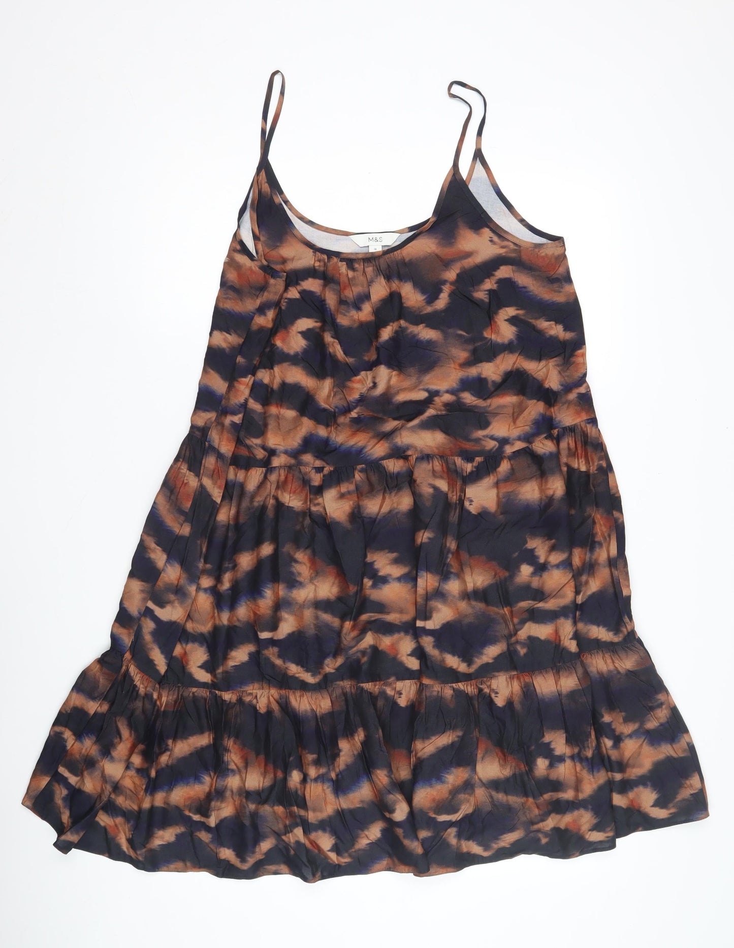 Marks and Spencer Women’s Multicoloured Slip Dress 14