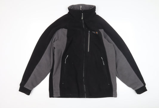 Regatta Men's Black Fleece Jacket M Breathable Waterproof