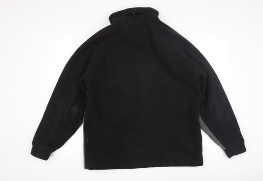 Regatta Men's Black Fleece Jacket M Breathable Waterproof