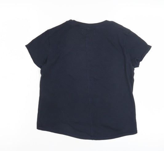 Abercrombie Teens Black Crew Neck T-Shirt Size 10