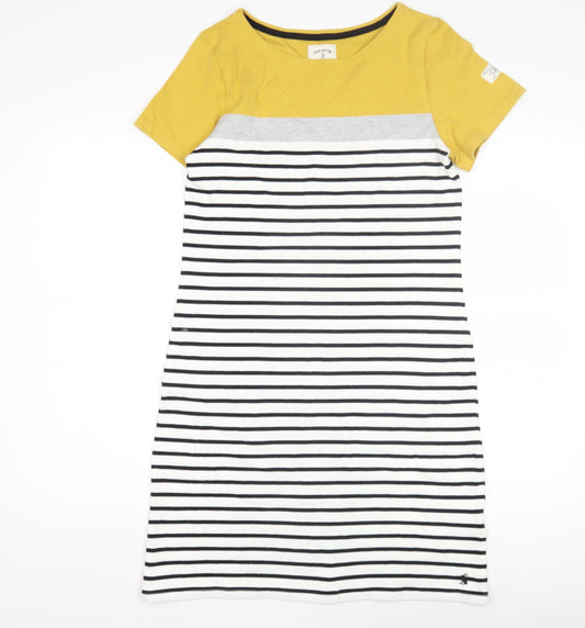 Joules Women's Multicoloured T-Shirt Dress, UK 12