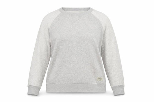 Womens UK 12 Regular Jack Wills Grey Pullover Sweatshirt