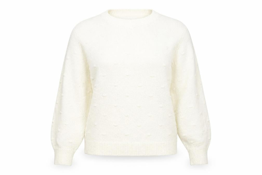 Marks and Spencer Women's White Pullover Jumper L