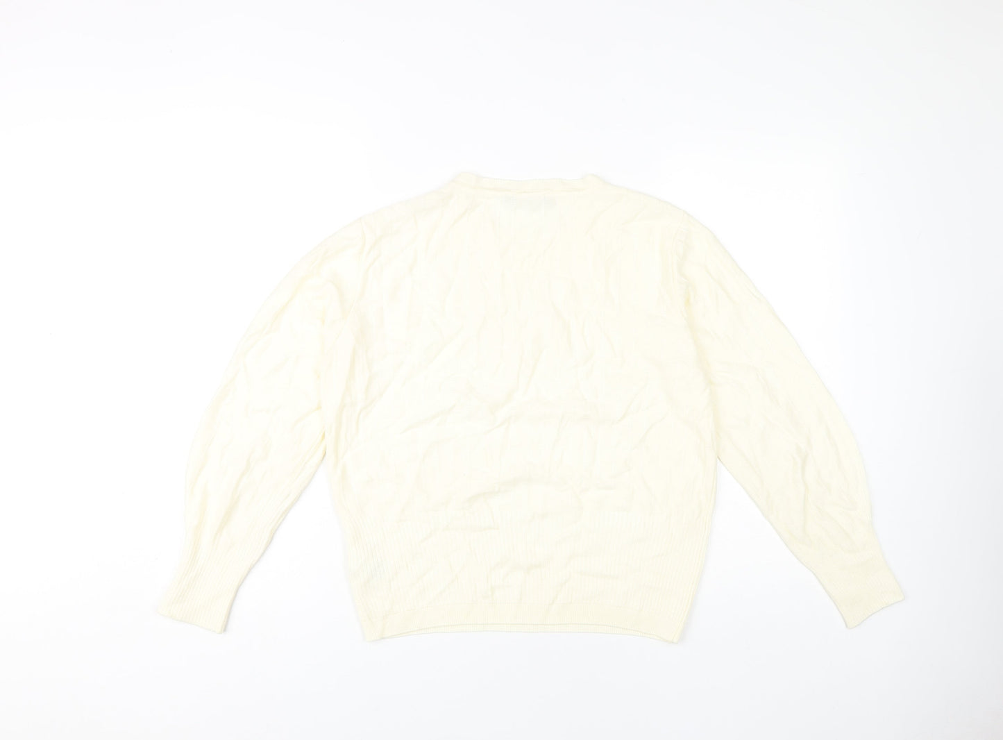 Marks and Spencer Women's Ivory Pullover Jumper Size 12