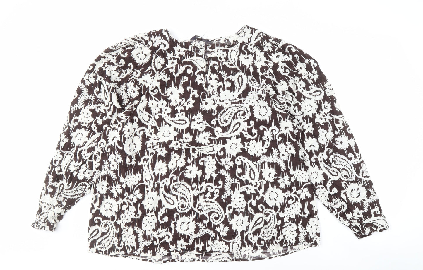 Marks and Spencer Women's Paisley Blouse, Size 20 - New