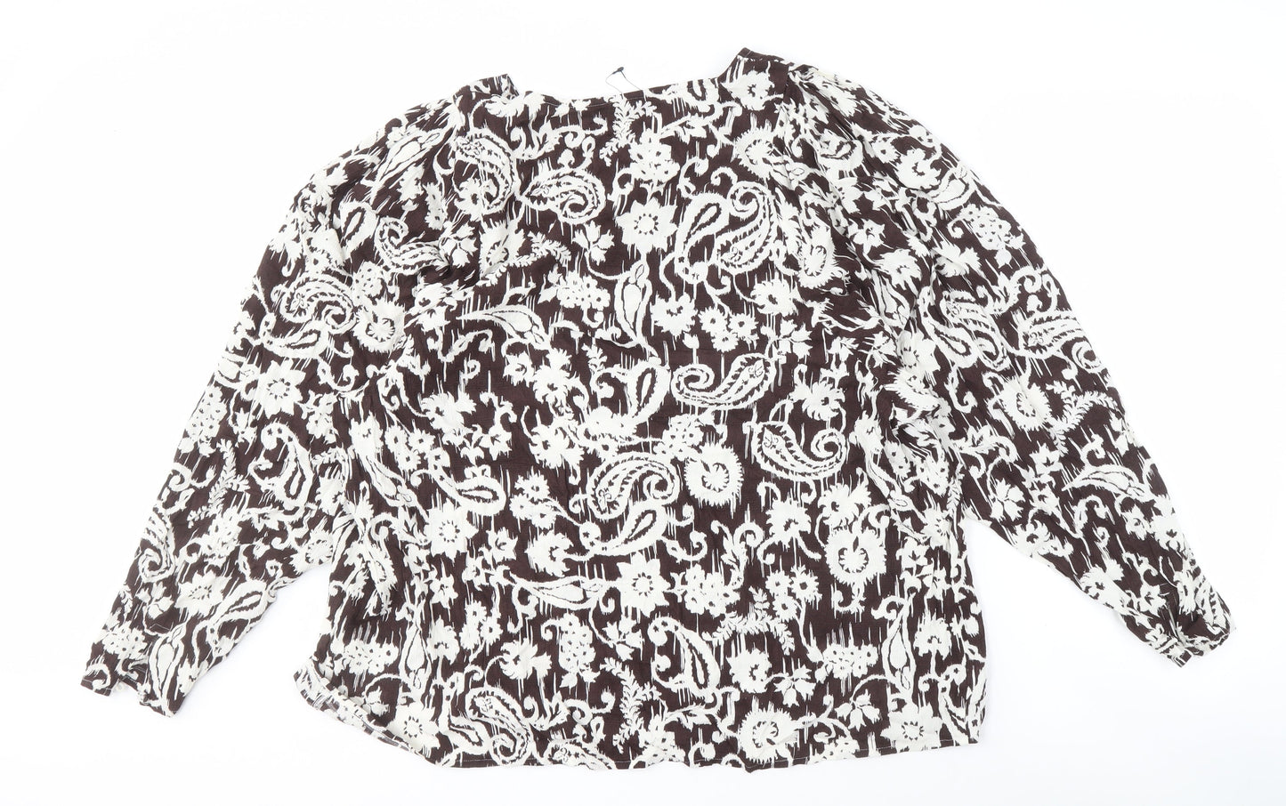 Marks and Spencer Women's Paisley Blouse, Size 20 - New