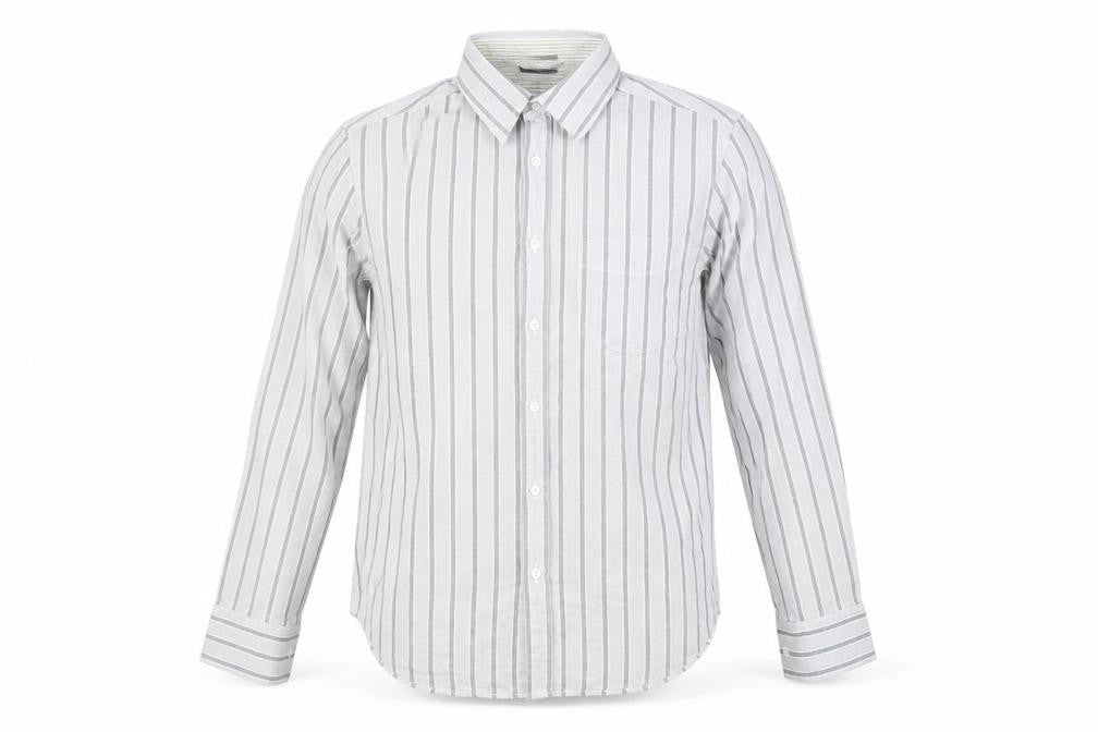 Marks and Spencer Men's Striped Button-Up Shirt S