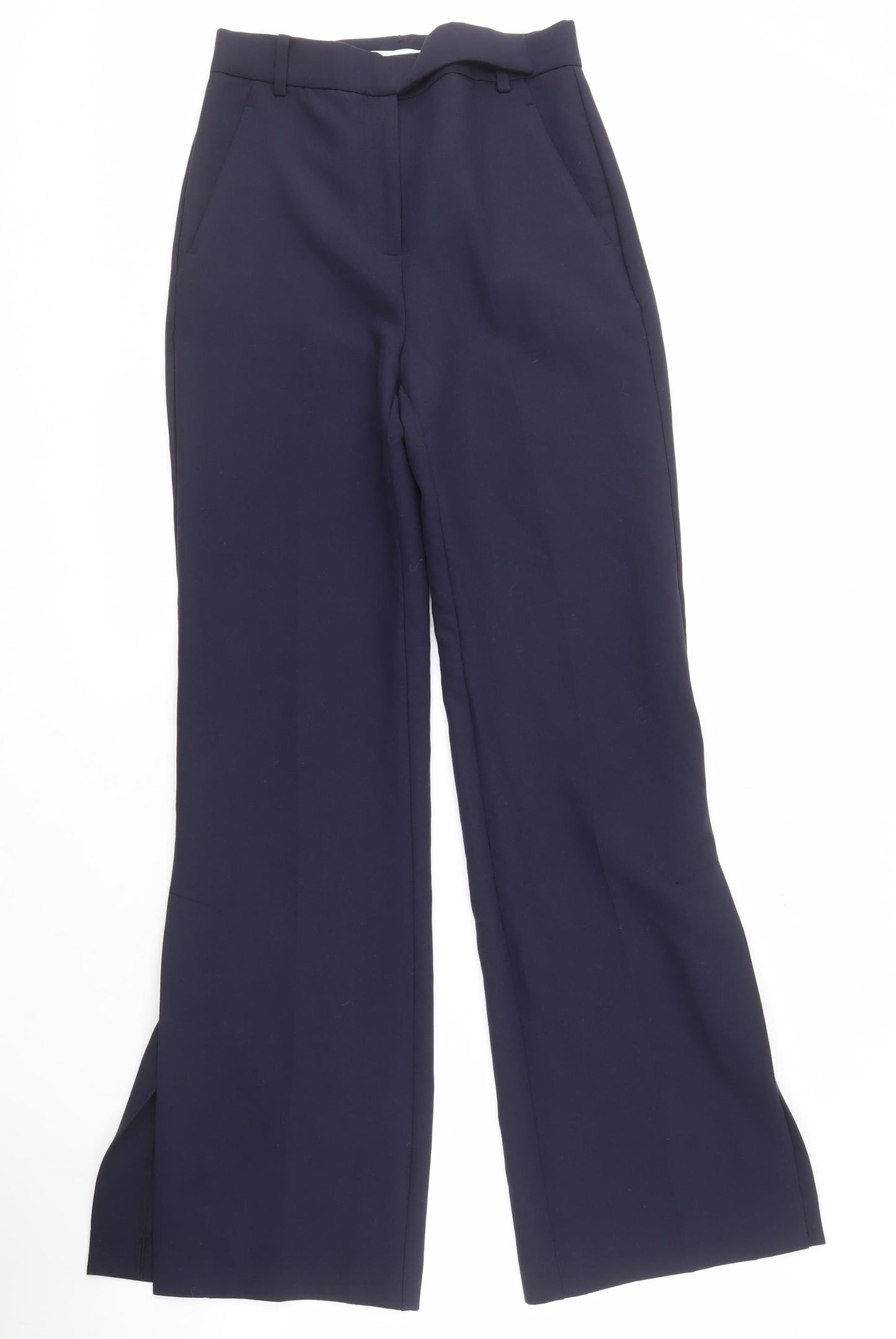 MNG Women's Blue Dress Pants Size 6 Straight Fit