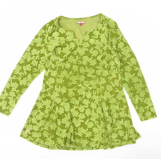 Joe Browns Women’s Green Floral Dress Size 16
