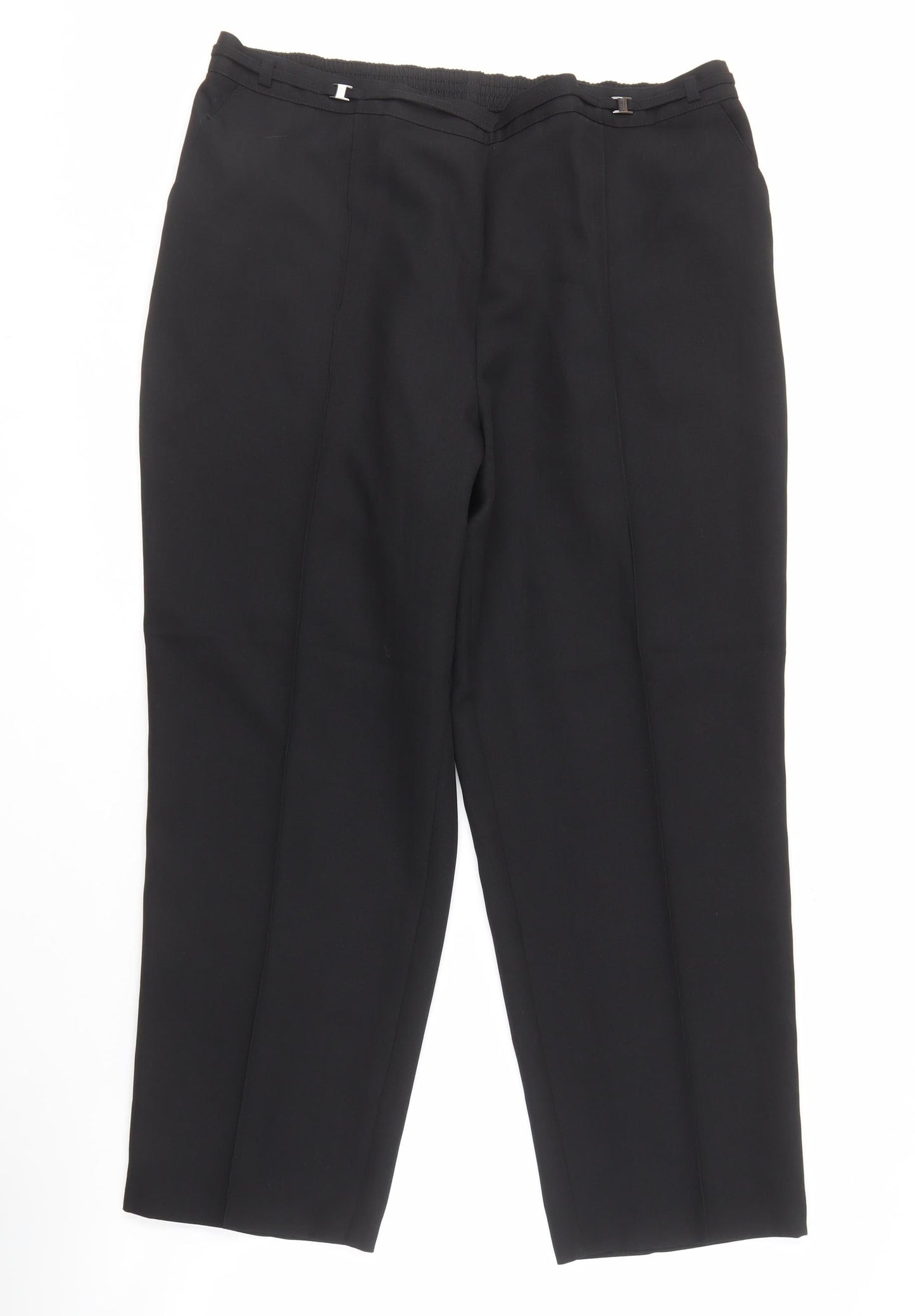 Marks and Spencer Women's Black Trousers Size 18