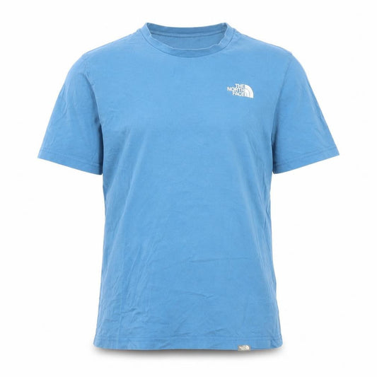 Mens UK Size S The North Face Blue  Cotton T-Shirt